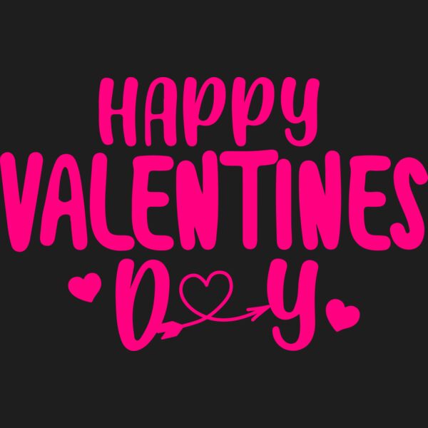 Pink Valentines Day Text Thumbnail