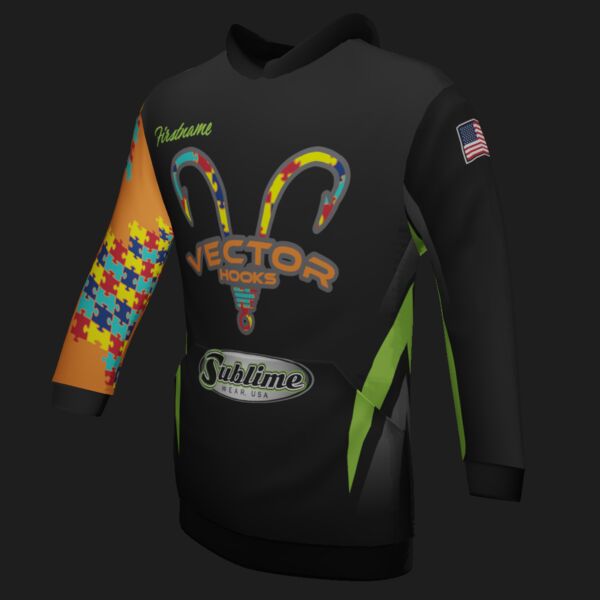 Vector Hooks Premium Hoodie - Style 3 Thumbnail