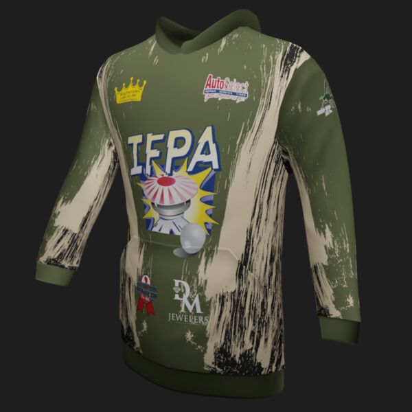 World Axe Throwing League - Lumberjack Johnny's Classic Hoodie - Style 2 Thumbnail