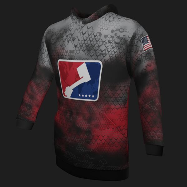 World Axe Throwing League - Bury the Hatchet Paramus Hoodie Thumbnail