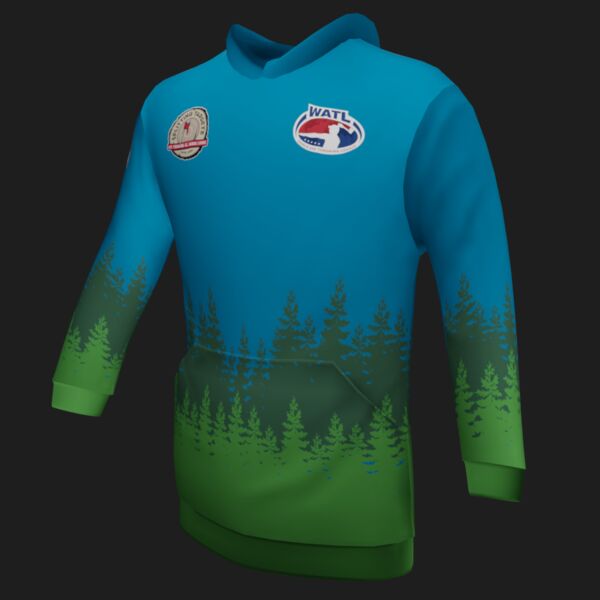 World Axe Throwing League - Splitting Targets Classic Hoodie - Style 2 Thumbnail