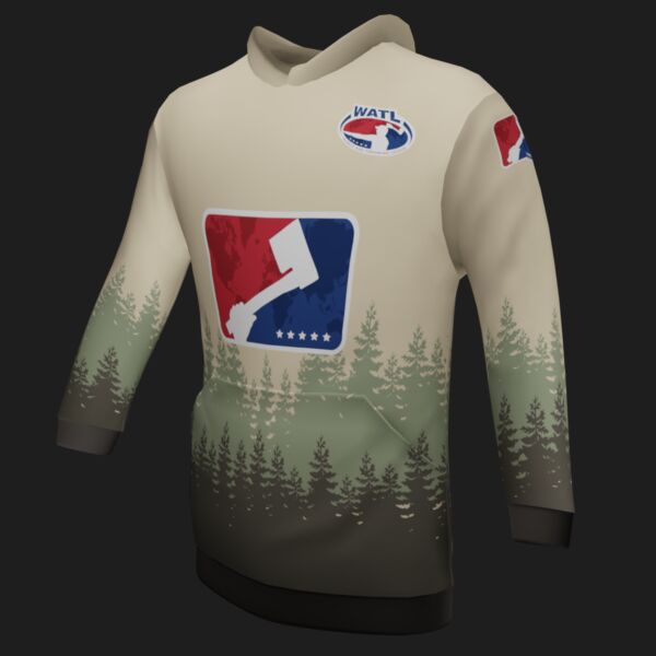 World Axe Throwing League - Stone Wall Throwing Co. - Sponsor Classic Hoodie Thumbnail